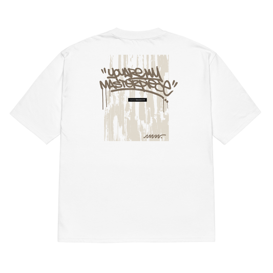 Oversized T-Shirt “You Are My Masterpiece” – Cream Edition